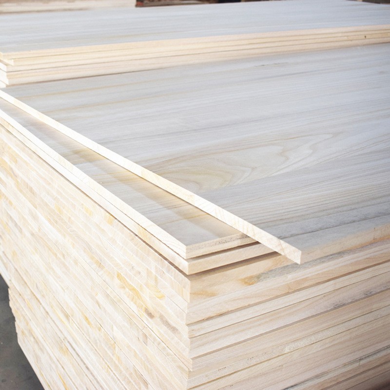 批发定制桐木拼板桐木直拼板包装板工艺品酒盒板实木板