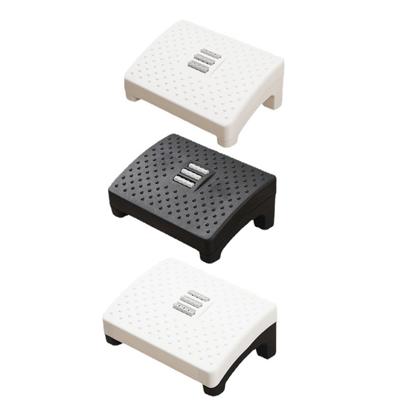 Foot Bench Sub-Office Station Pad Pedal Anti-Curling Two-Leg Step-on Drag-and-Drop Leg Foot Stool