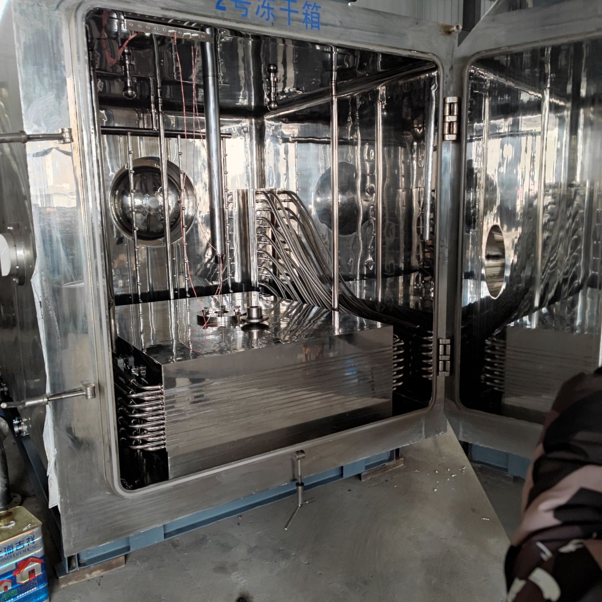 转让二手松茸冻干机 草莓冻干机 真空冷冻干燥机