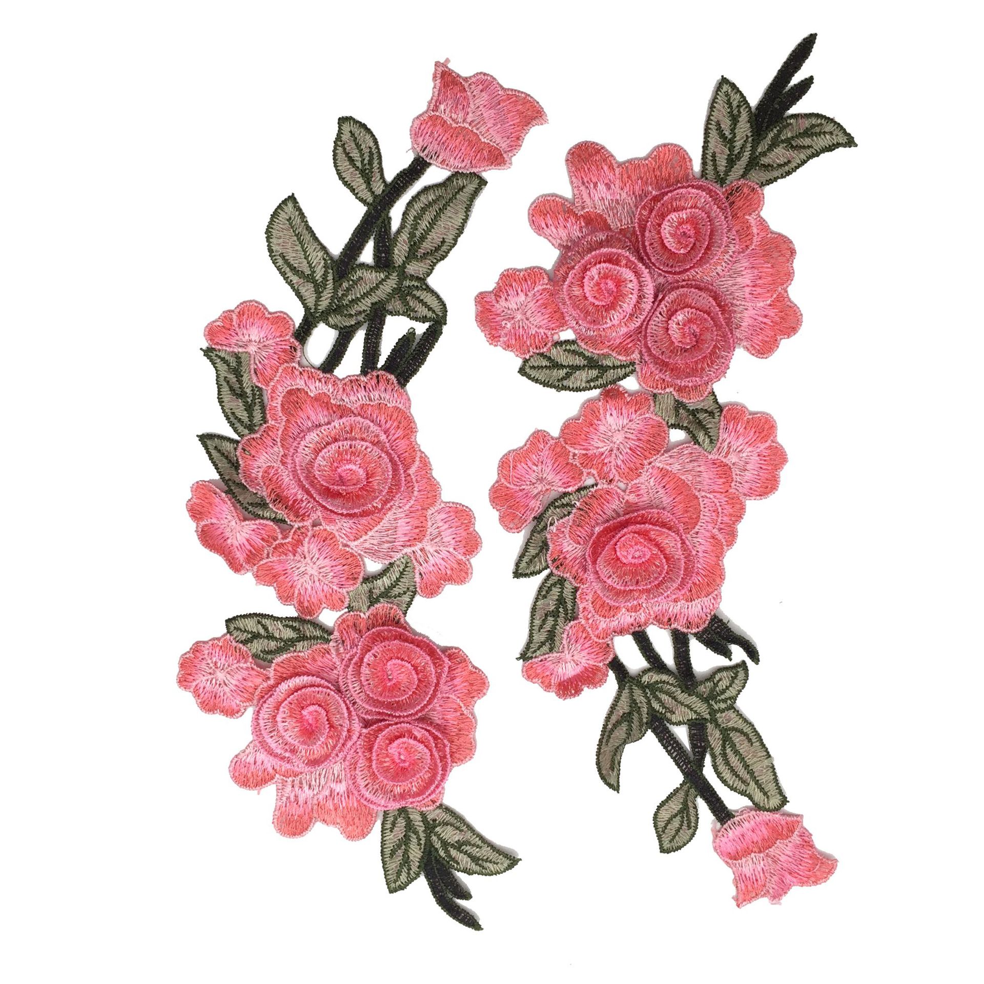 民族风复古绣花水溶刺绣3d立体层叠订花刺绣朵花服装辅料批发