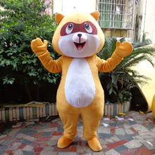 小浣熊卡通人偶服装行走表演美洲小熊猫人穿玩偶服大型公仔道具服