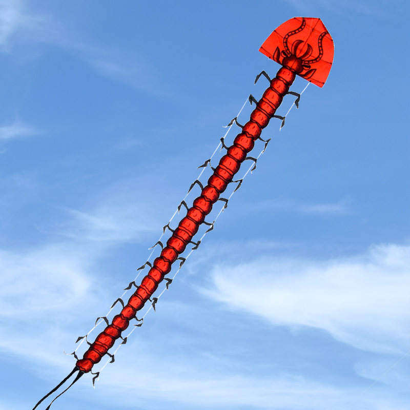 2021新款蜈蚣风筝成人大型长尾微风易飞蛇形蜈蚣巨型潍坊风筝