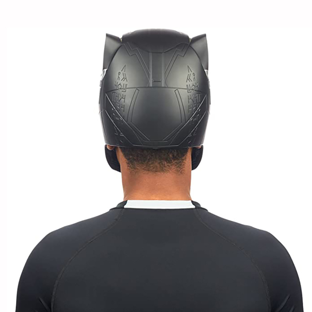 美国队长3黑豹头盔cosplay万圣节面具影视周边漫威演出装扮道具