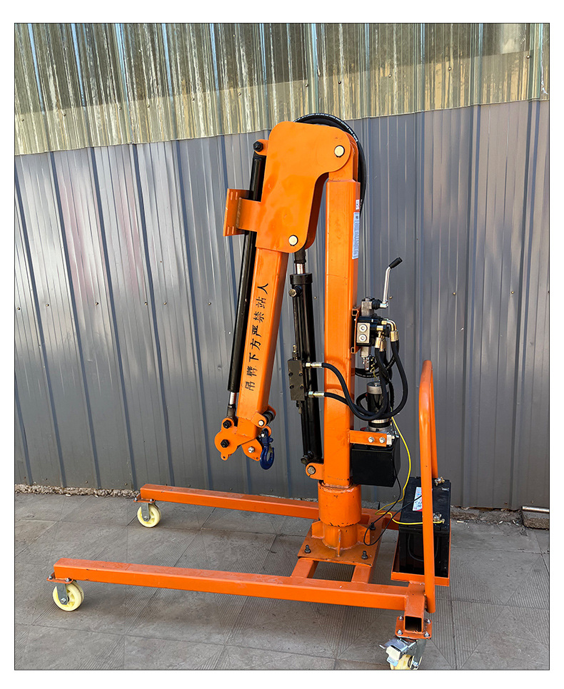 工厂供应 爆款移动式悬臂吊起重机小型电动液压小吊机 货保质优