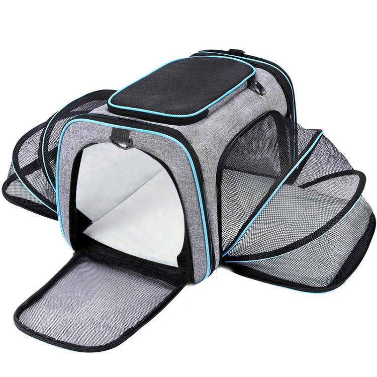 Spot Cat Bag Portable Portable Pet Bag Foldable Extended Pet Backpack Breathable Cat Cage Cat Backpack