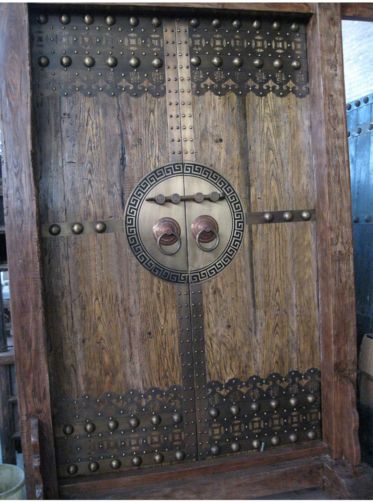 厂家中式仿古大门铜配件古建别墅大门钉纯铜装饰泡钉古铜大头帽钉