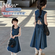 女童夏季连衣裙2024新款儿童裙子夏装时髦洋气大童女装礼服童装潮