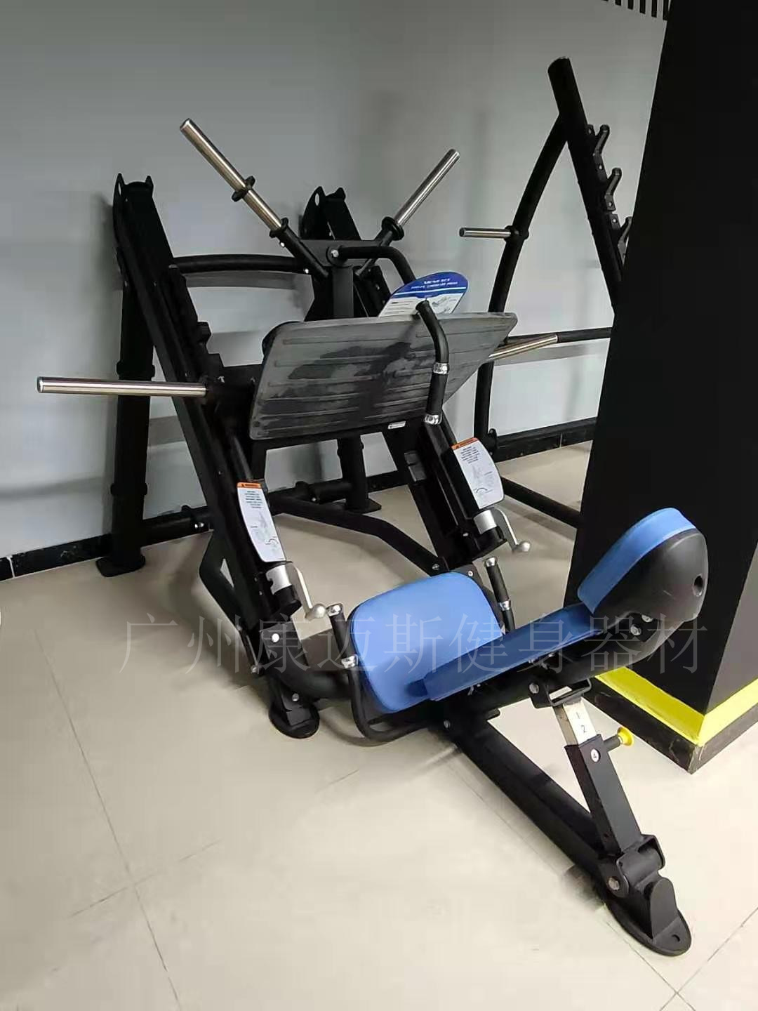 康迈斯厂家直供45度倒蹬机斜蹬训练机健身房商用腿部力量训练器械