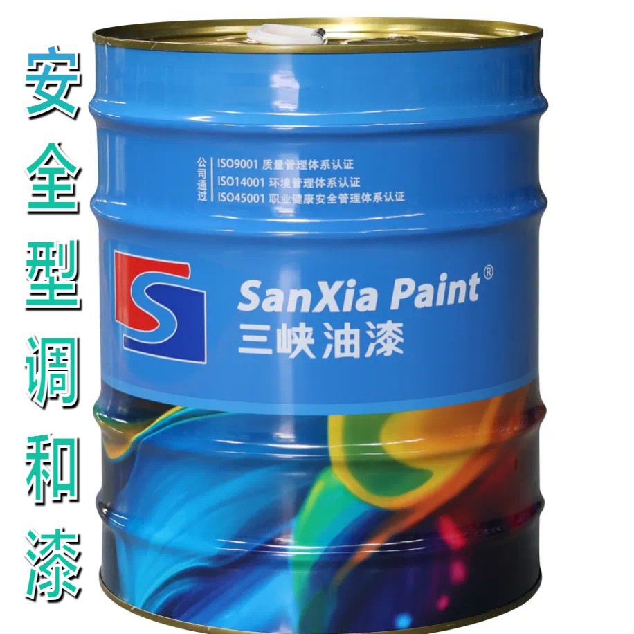 重庆三峡牌油漆防锈漆钢结构防腐漆底漆醇酸调和漆批发