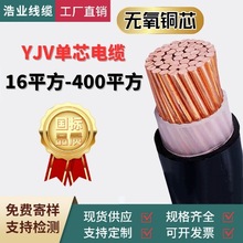 YJV单芯铜芯电线电缆16/35/95/150/240/300平方电缆线