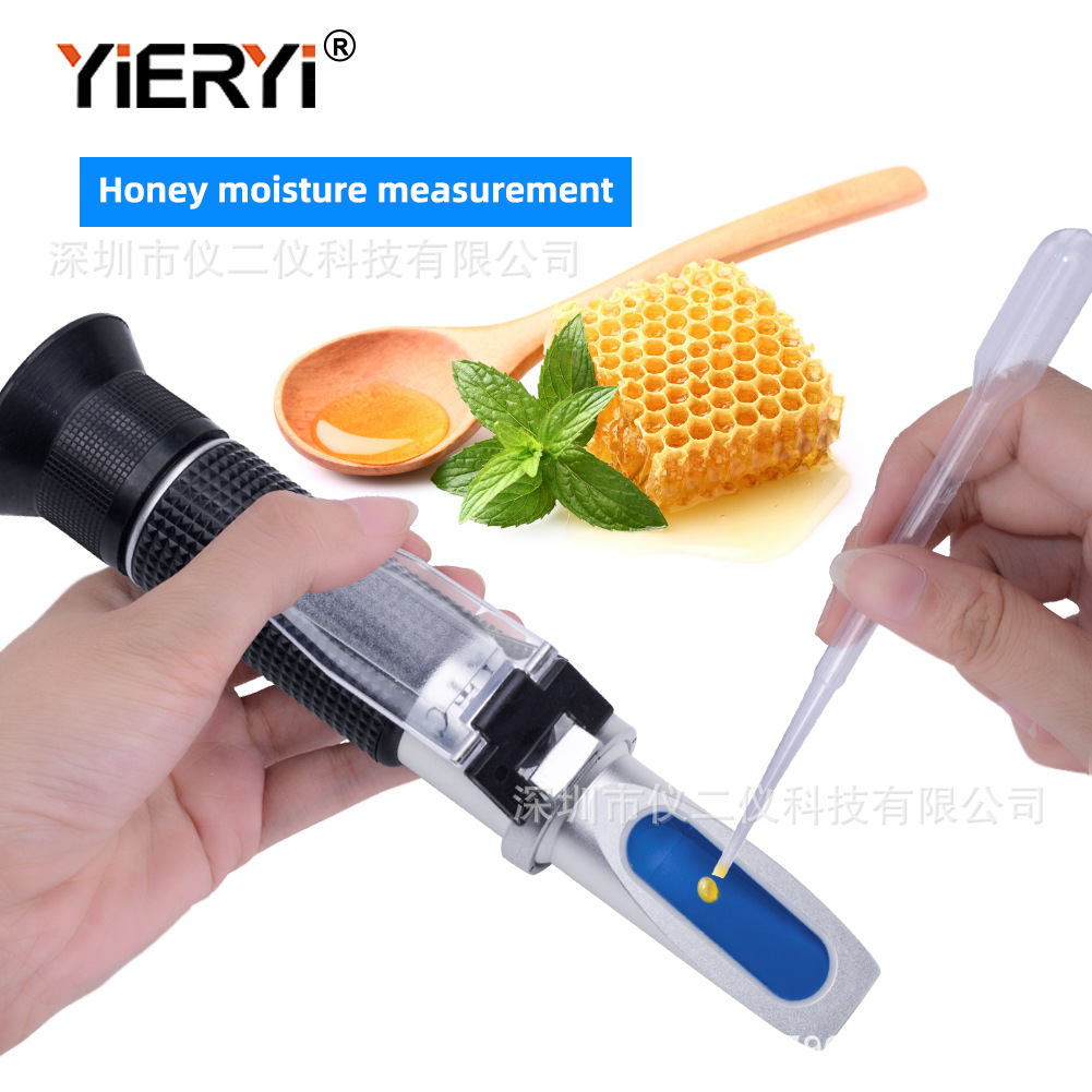 手持式折射仪10-30蜂蜜浓度折光仪检测仪测量仪波美度计