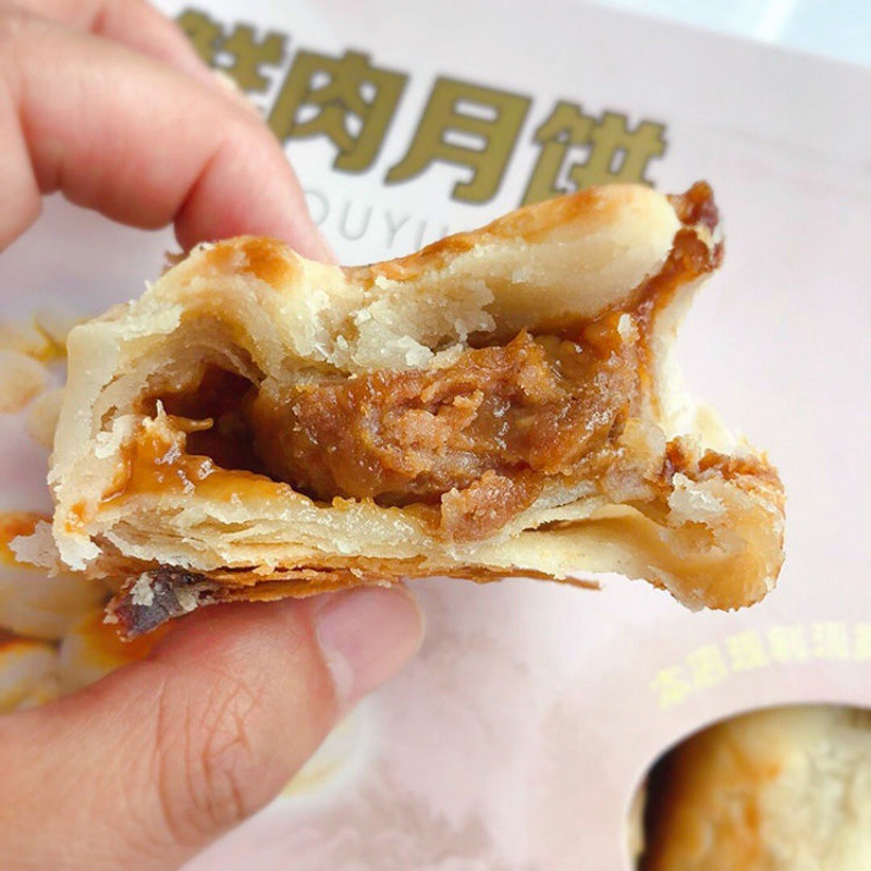 上海光明邨鲜肉月饼上海淮海路总店 招牌月饼 馈赠亲友中秋送礼