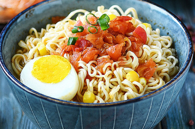 金门桥莲子淮山面非油炸方便面条速食独立包装波纹面条整箱3.5斤