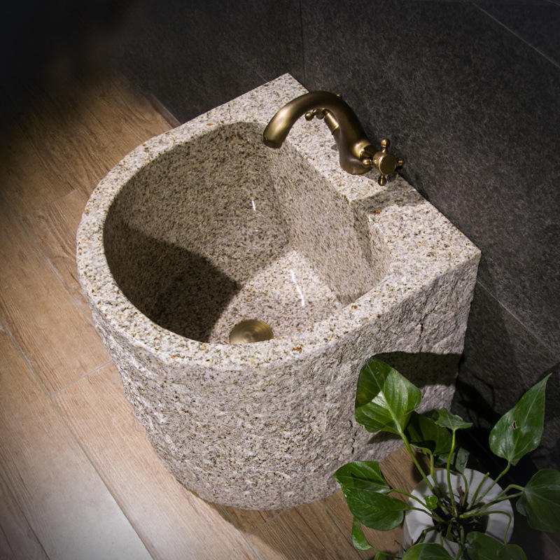 新款阳台洗拖把池 简易花岗岩拖把池 拖布池卫生间地拖盆家用