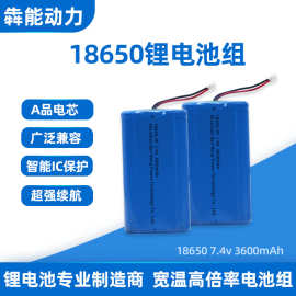 18650锂电池/7.4v/3600mAh 按摩仪玩具车户外灯具电子监控摄像头