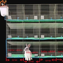 厂家供应子母兔笼三层九位16位18位24位兔笼兔子养殖设备兔笼配件