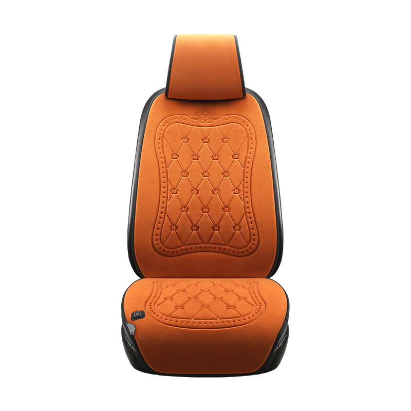 Auto Heating Cushion Winter Car Electric Heating Seat Car Mats Car Short Plush Electric Heating Seat Cushion 12V Universal