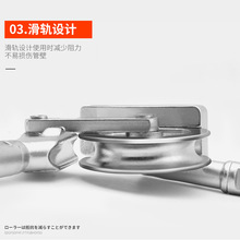 PK7J手动弯管器铜管空调铝管铁不锈钢折弯器小型6-10-12-19-22mm8
