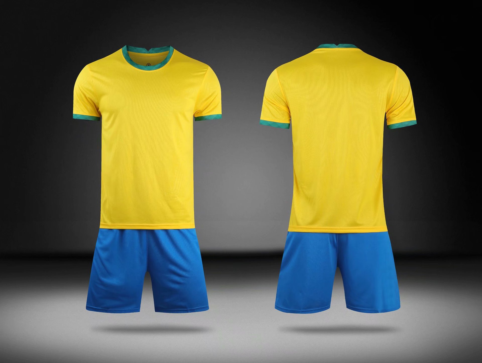 光板足球服2122巴黎梅西巴萨利物浦法国主场成人儿童足球服套装