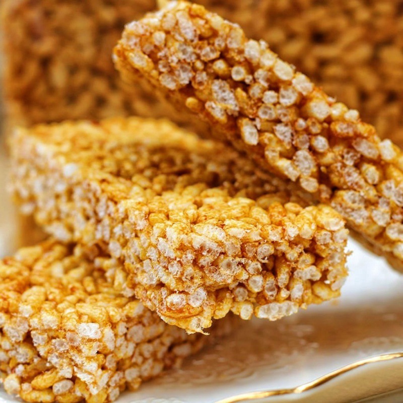 红糖米花糖老式怀旧老款米糖纯手工广西特产休闲童年零食年货小吃