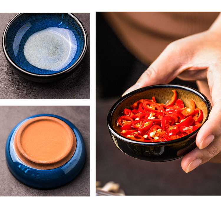 创意餐具陶瓷调味碟酱碟小吃碟蘸料碟酱油醋碟小碟子家用