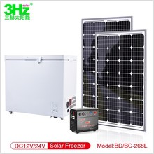 3Hz-BD/BC268L 太阳能直流冰柜(DC12V/24V)