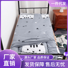 XS4Y床垫保护套防螨防尘褥套被套学生宿舍单人0.9米1m/1.2m床罩拉