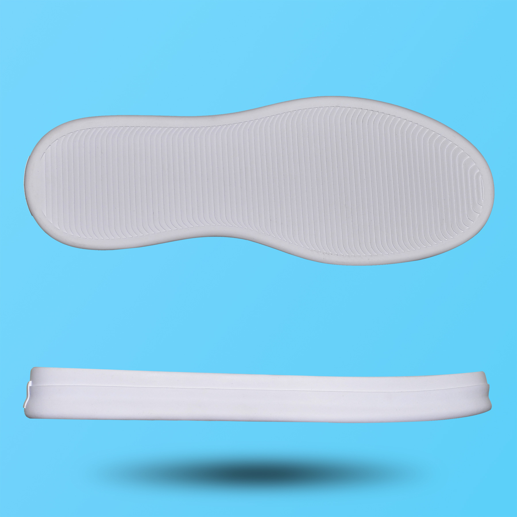 运动休闲男款小白鞋滑板鞋橡胶鞋底 rubber sole 橡胶大底