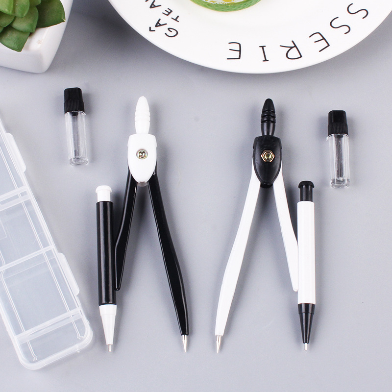 1818 Primary and Secondary School Students Exam Compasses Set Factory Direct Supply Painting Design Drawing Tools Mathematics Teaching Aids Wholesale