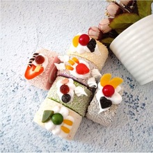蛋糕模型卷橱窗家居冰箱贴装饰捏捏乐食品摄影面包甜点独立站