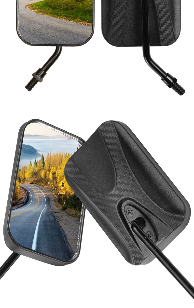 摩托车后视镜电动车反光镜倒车镜三轮车镜子倒视镜观后镜10mm