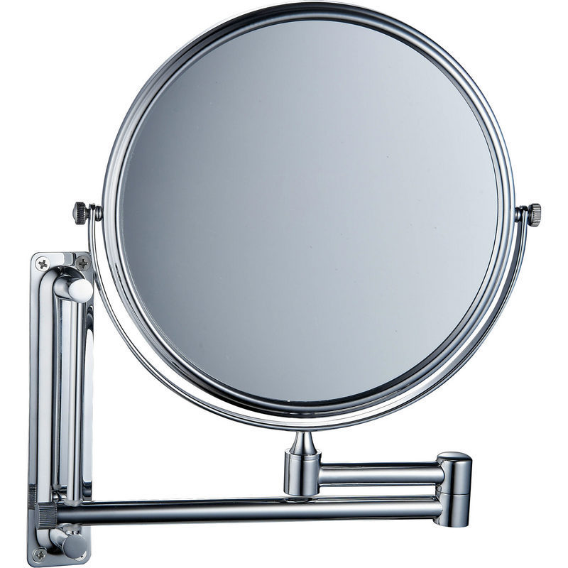 Household Punch-Free Wall-Mounted Hairdressing Mirror American Cosmetic Mirror Princess Mirror Bedroom Triple Enlarged Cosmetic Mirror