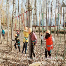 澳门延庆县丛林穿越魔网体能训练拓展游乐场设备厂家梦之龙