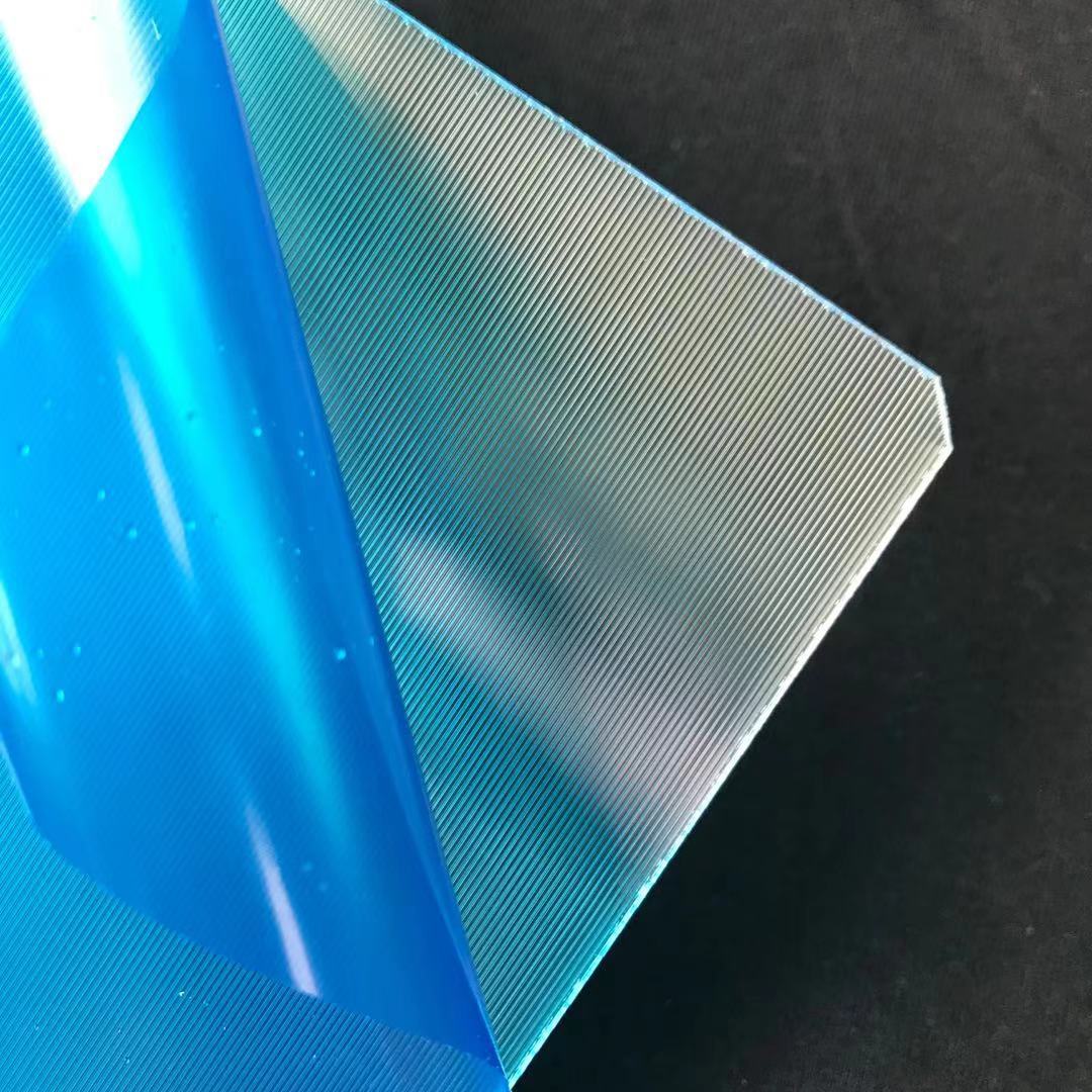 两面条纹免丝印导光板 led抗黄变导光板 灯箱平板灯导光板加工