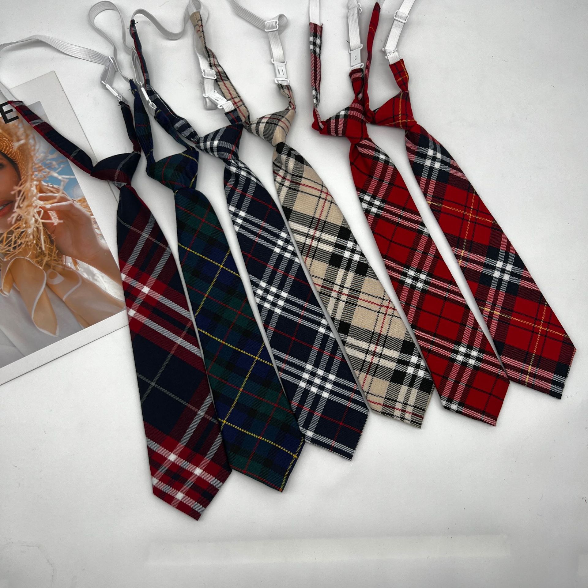 包邮儿童领带领花小学生校服幼儿园园服英伦风男童领结女童蝴蝶结