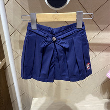 现货韩版童装国内专柜外贸尾单女童2色百褶裙裤PCTCB2443M