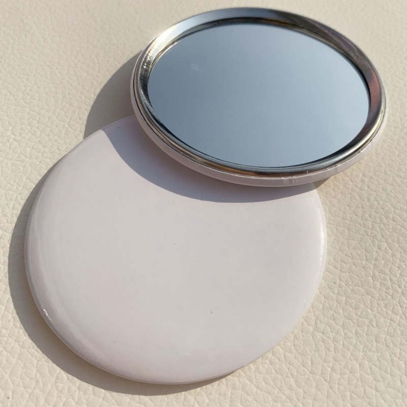 7cm小圆镜可爱迷你化妆镜卡通女学生小镜子单面镜圆形随身公主镜