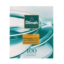 迪尔玛Dilmah 斯里兰卡进口焦糖味红茶100茶包独立装袋泡茶叶休闲