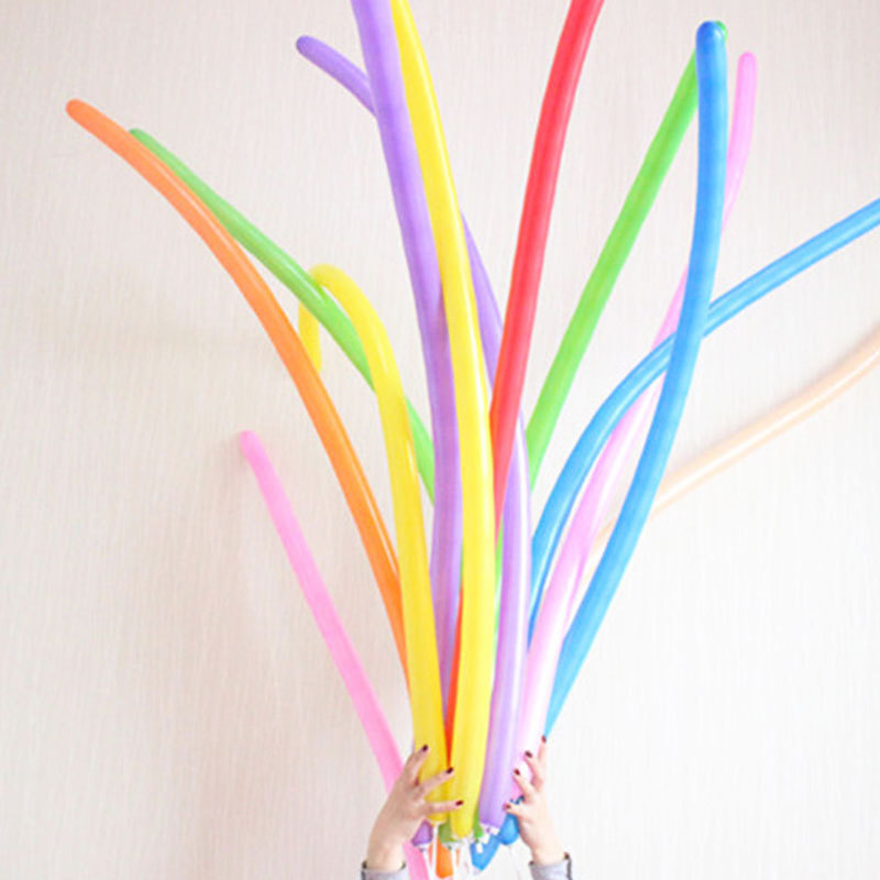 小太子魔术气球编织婚庆活动布置 长条气球儿童玩具批发造型设计