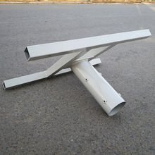 光伏板安装支架套管筒太阳能电池板组件路灯立杆顶部固定托架