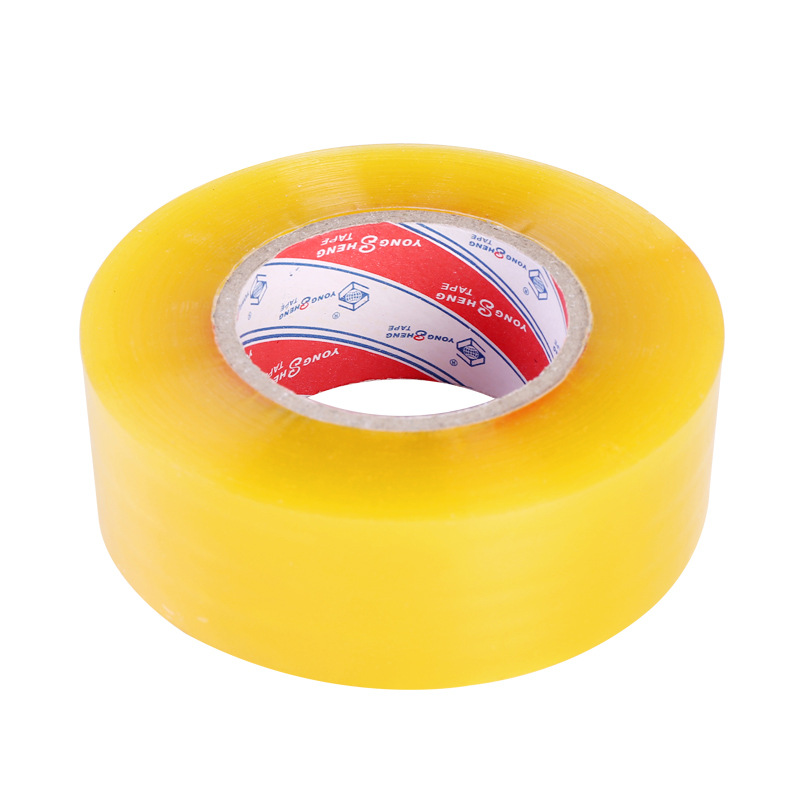 Transparent Tape Full Box Wholesale Express Packaging Sealing Sealing Adhesive Cloth Tape Large Wholesale Yellow Large Roll Tape