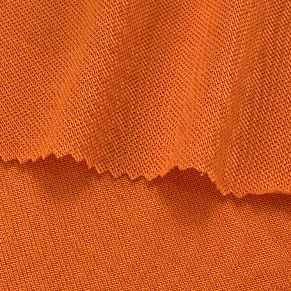 珠地网眼布 cvc单珠地 21支单面针织汗布 polo衫儿童t恤短袖面料