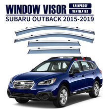 适用斯巴鲁傲虎晴雨挡雨板后视雨眉Subaru Outback Window visor