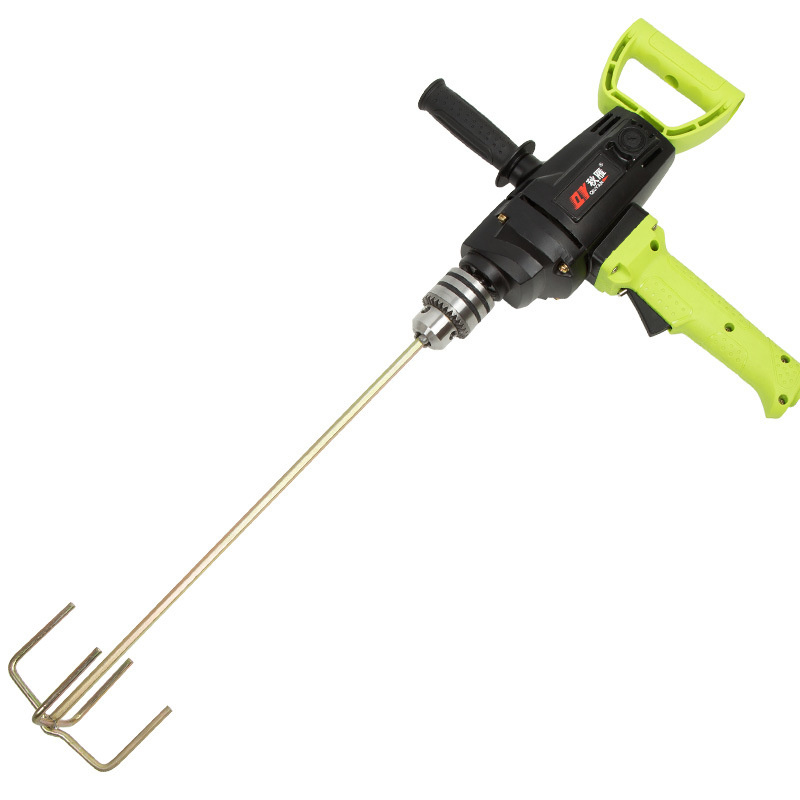 秋雁飞机钻电钻搅拌器大功率手电转搅灰拌灰打灰打浆腻子粉搅拌机