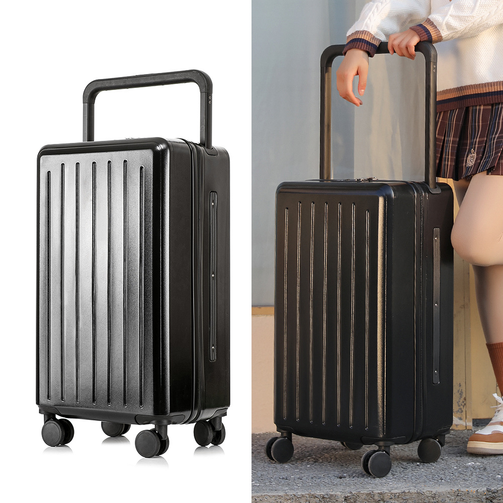 Good-looking Durable Luggage Trolley Case Wide Trolley New Student Password Suitcase Boarding Travel Luggage Men and Women Same Style