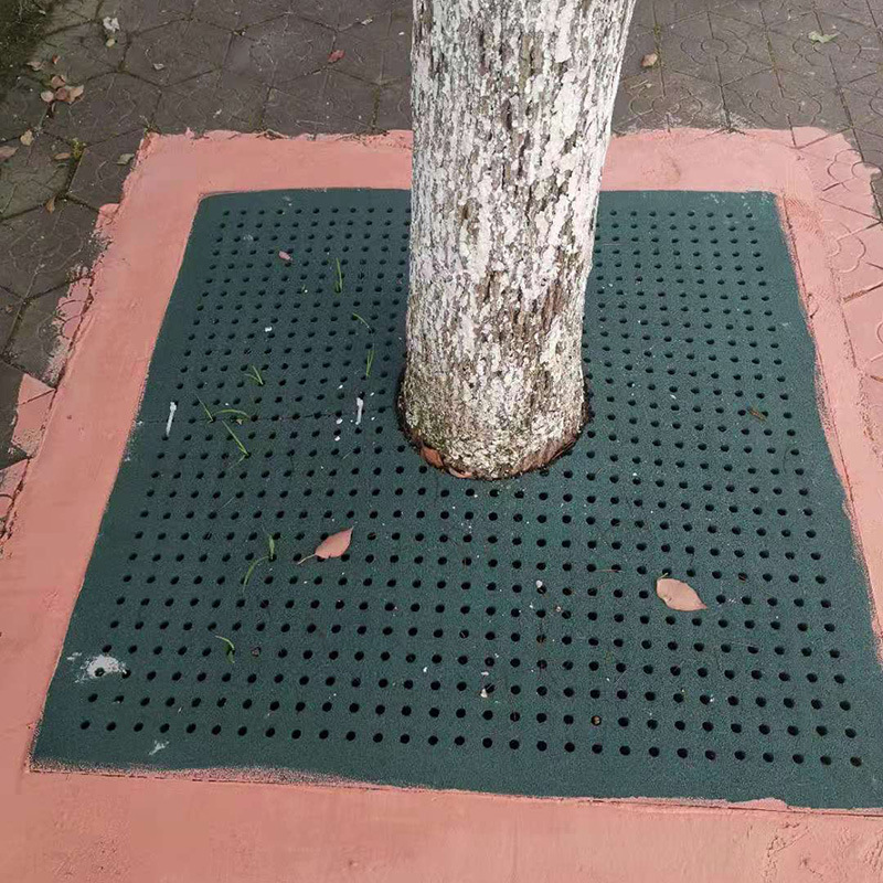 橡胶树池盖板 方格橡胶护树板 热熔橡胶树池盖板树池篦子-阿里巴巴