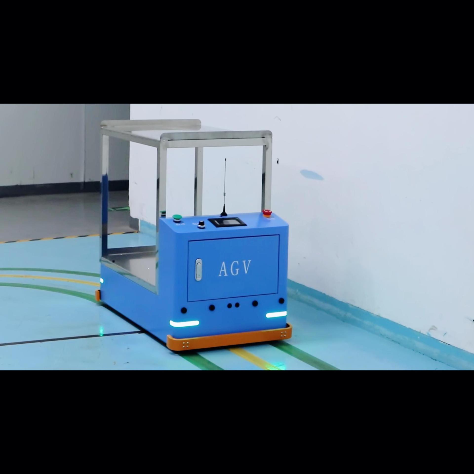 agv智能搬运小车无刷电机运行智能搬运车无人运输可站点选择