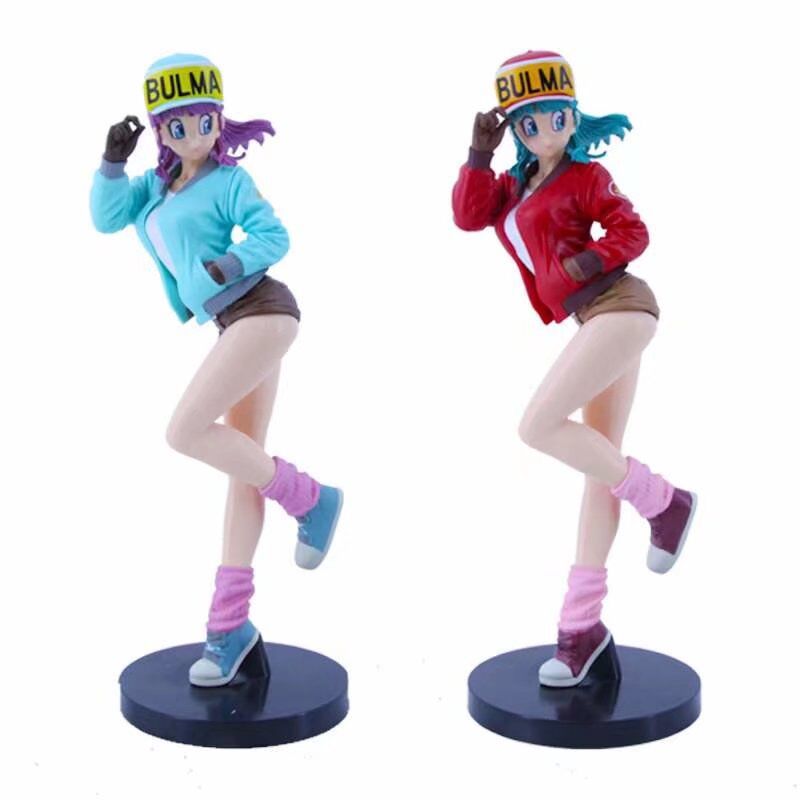 嘉致动漫 7龙珠 魅力闪耀 机车服布尔玛 两款 动漫手办批发 模型