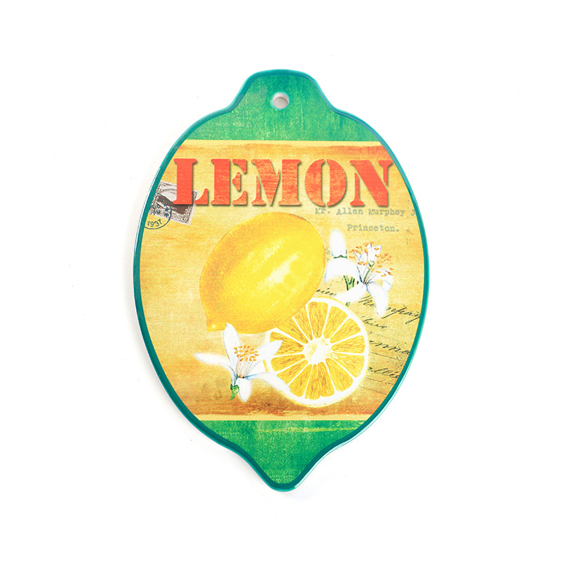 Creative Ceramic Insulation Placemat New Lemon Shape Heat Proof Mat Ceramic Decorative Crafts Placemat Plate Mat Table Mat