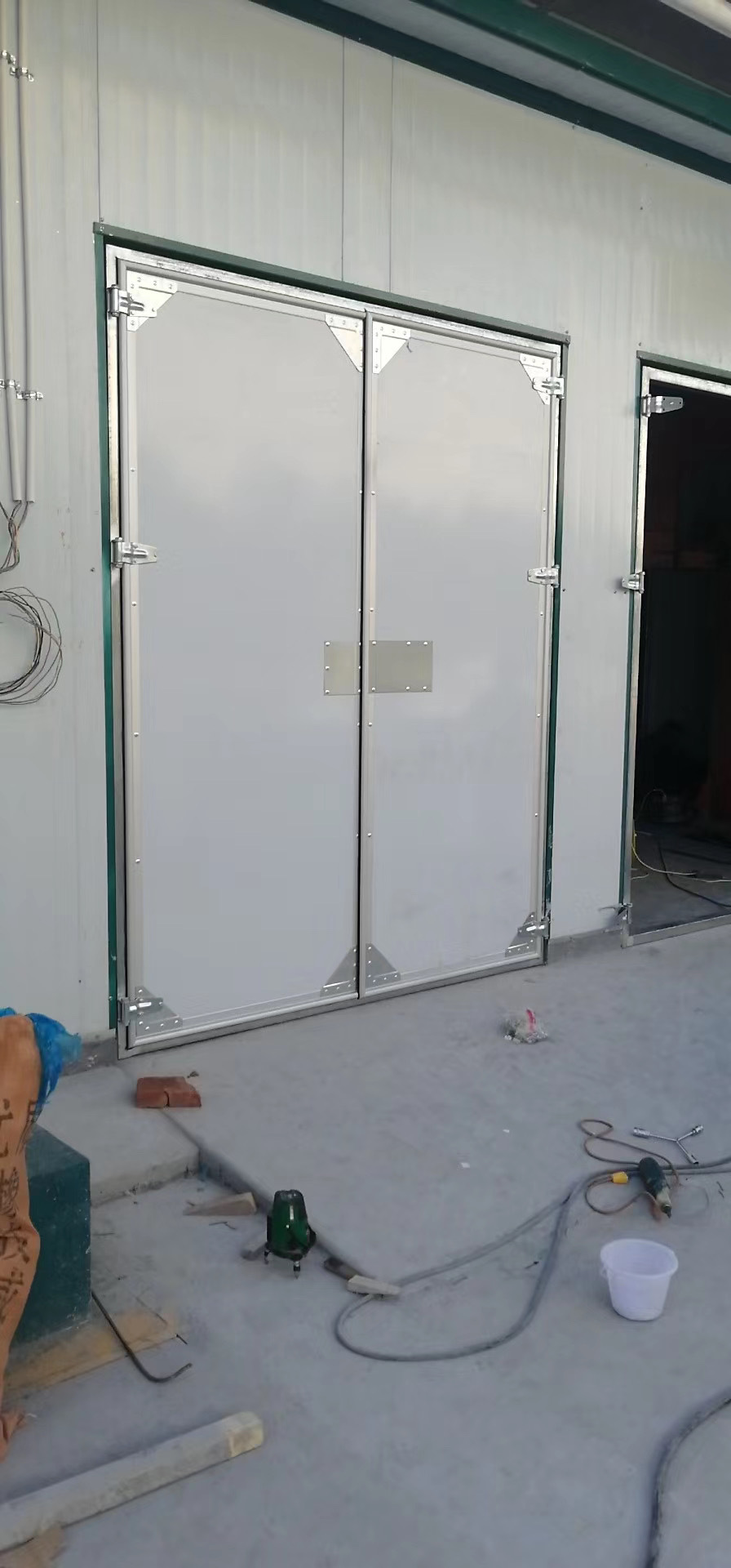 工业门 车间彩钢大门 工业保温平开门工厂车间仓库电动工业门